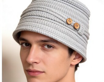 Kings County Pork Pie Hat Crochet Pattern | PDF Instant Download