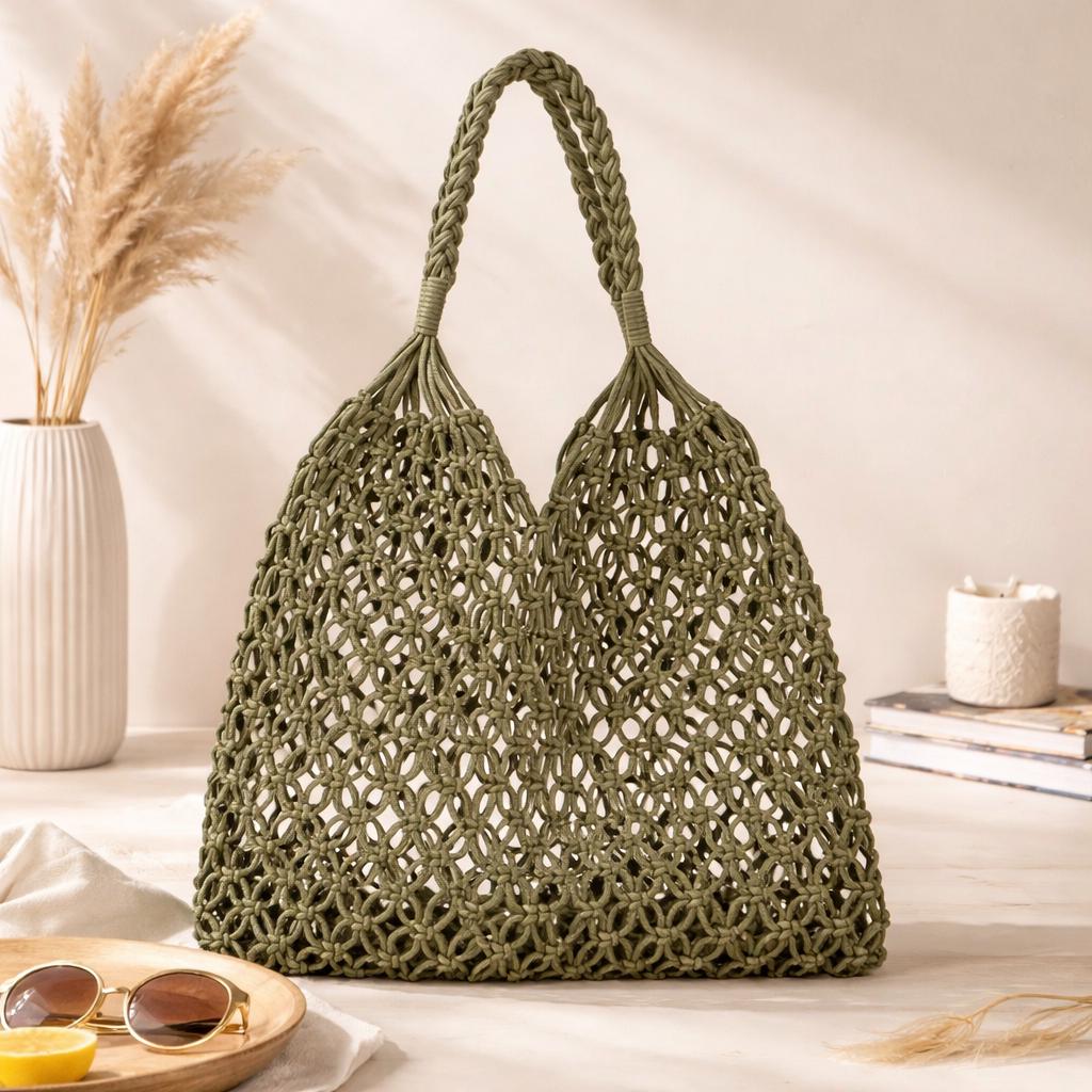 Bohemian Rope Bag - Etsy display picture 3