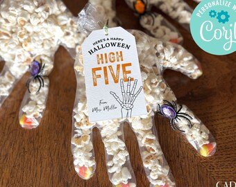 Halloween Trick or Treat Tags, Printable Halloween Gift Tags, Funny Halloween Treat Tag, Unique Halloween Gift Tag, classroom, DIY, EDITABLE