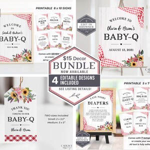 Baby-Q-doucheuitnodiging, BBQ-babyshoweruitnodiging, uitnodiging babyshower babyjongen, picknick babyshower, picknick babyshower, achtertuindouche, afdrukbaar, BQR afbeelding 9