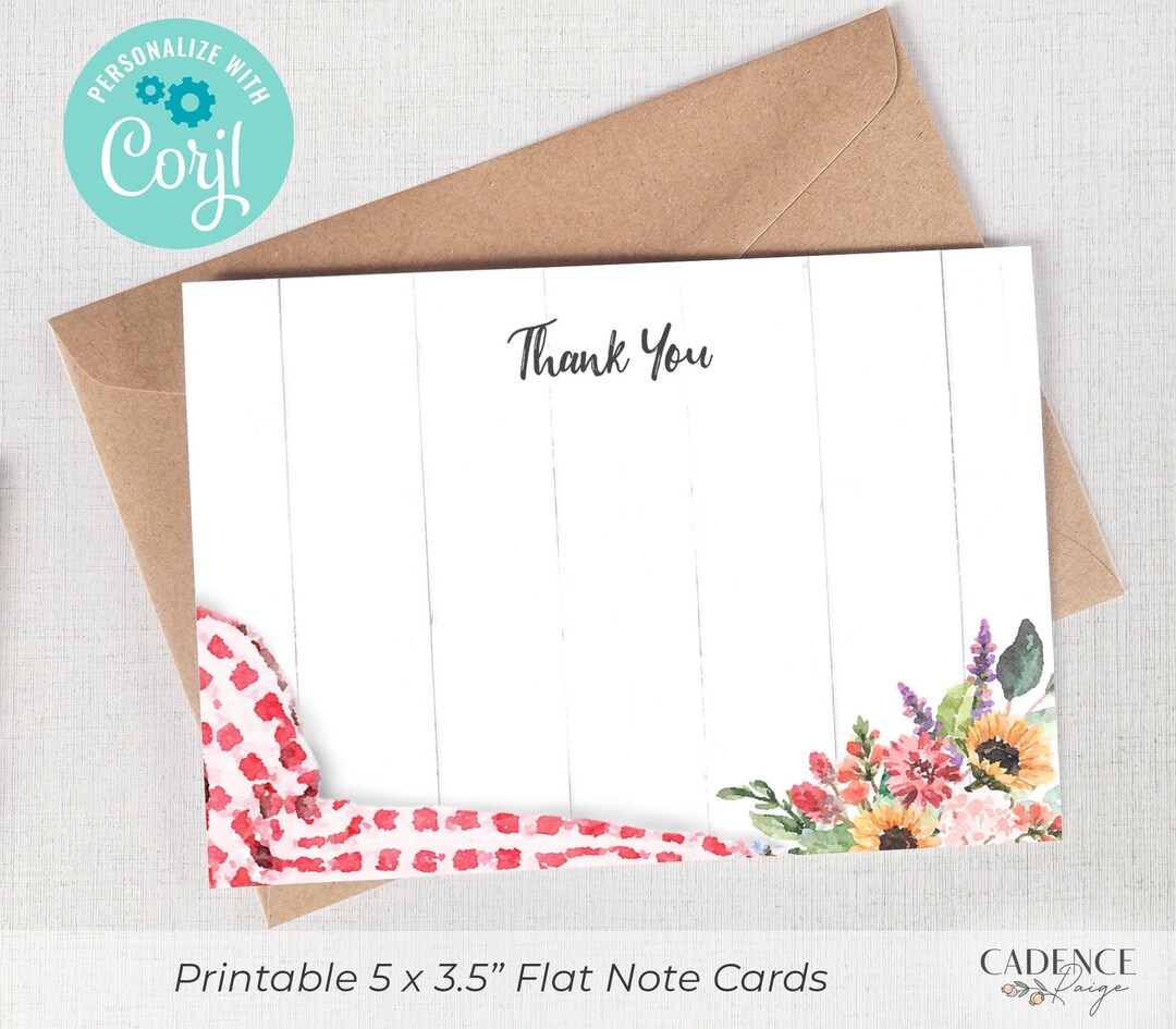 Babyq Thank You Notes I Do BBQ Thank You Notes BBQ Bridal Etsy