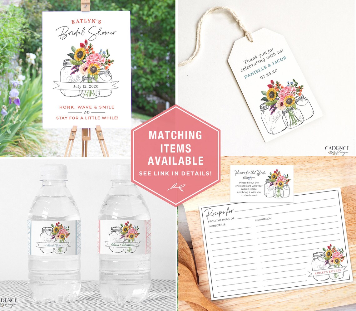 Drive by Wedding Shower Sign Driveby Wedding Shower Sign Etsy