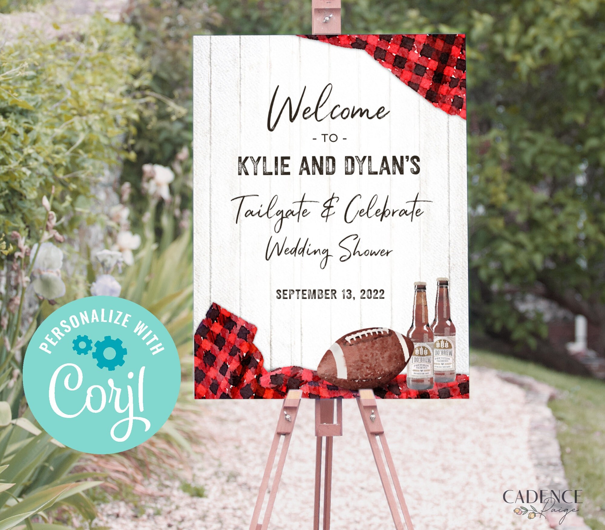 Football Party Welcome Sign Tailgate Welcome Sign Buffalo - Etsy Norway