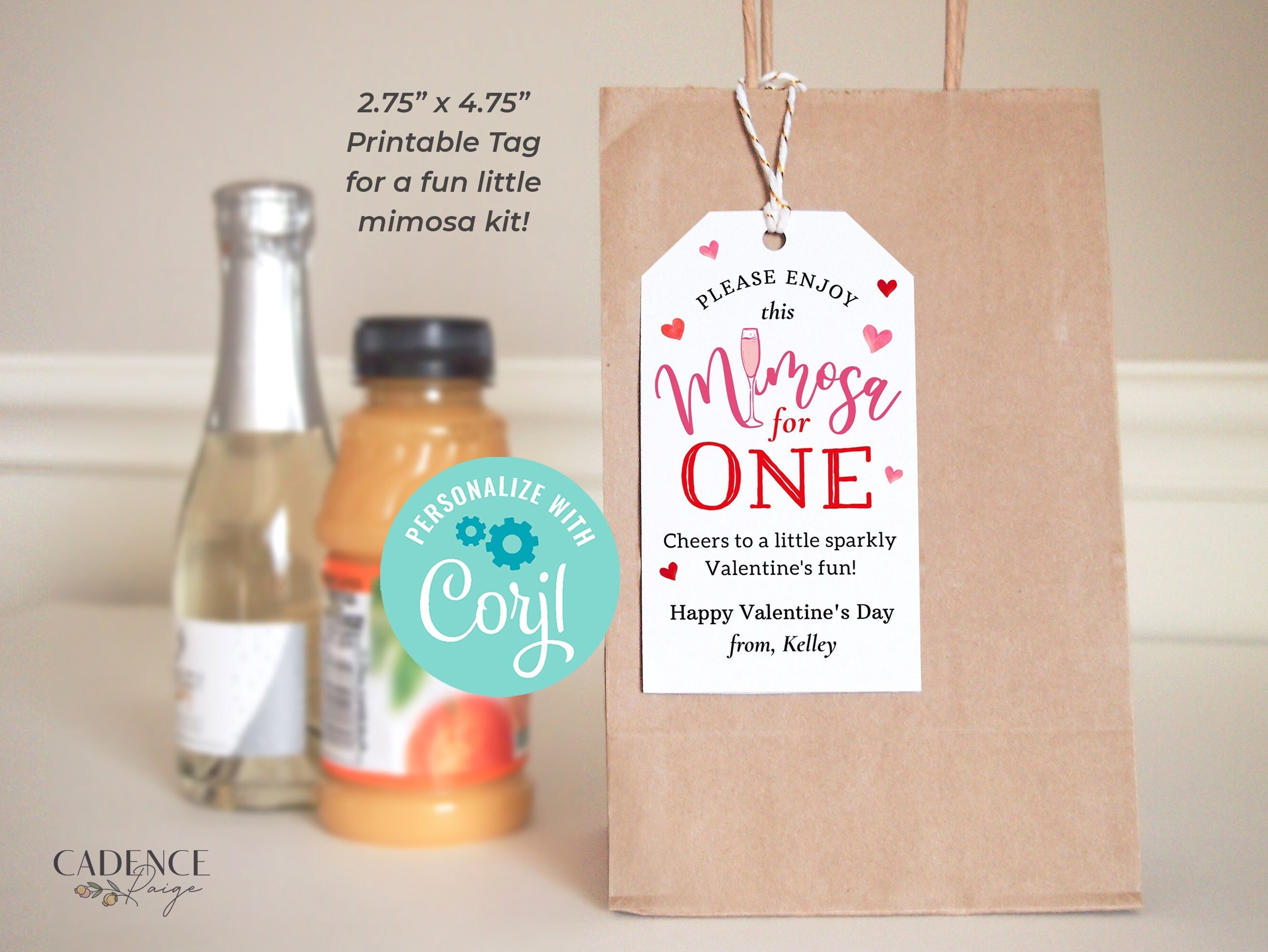 Mimosa For One Gift Box