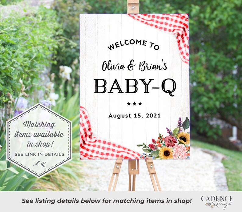 Baby-Q-doucheuitnodiging, BBQ-babyshoweruitnodiging, uitnodiging babyshower babyjongen, picknick babyshower, picknick babyshower, achtertuindouche, afdrukbaar, BQR afbeelding 10