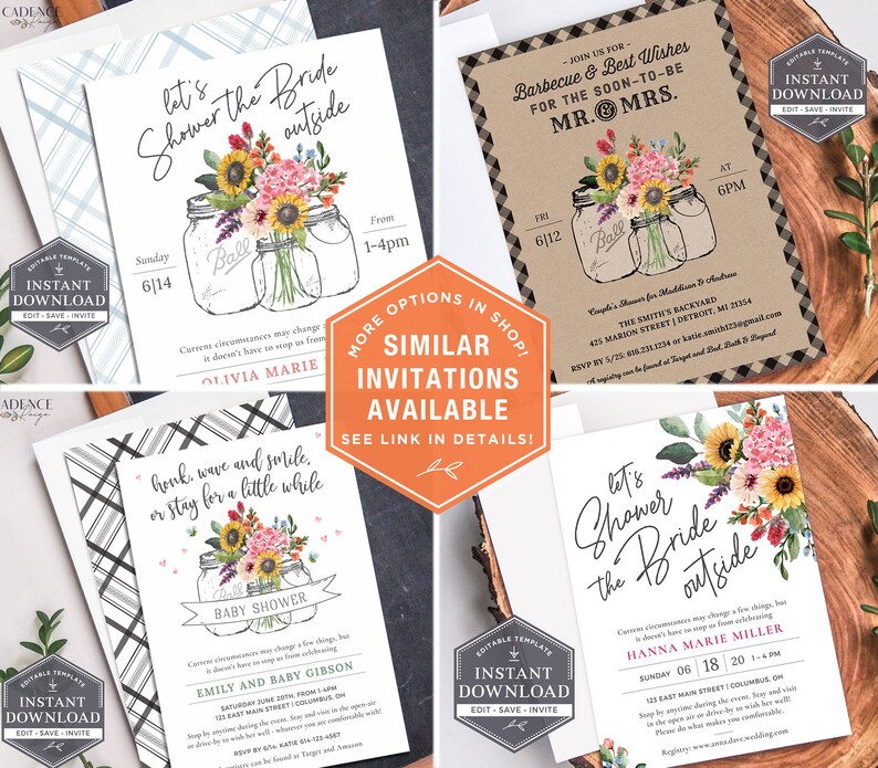 Drive by Wedding Shower Sign Driveby Wedding Shower Sign Etsy