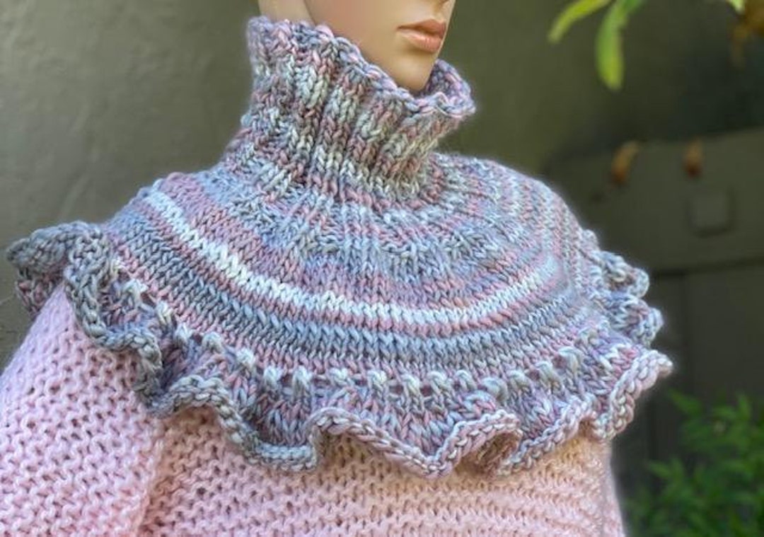 SALE. Knitting Pattern. Neck Wrap, Neck Warmer , Neck Loop. Thick
