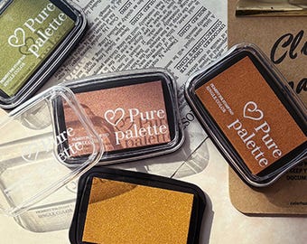 Coloful Ink Pad:DIY Ink For Rubber Stamp