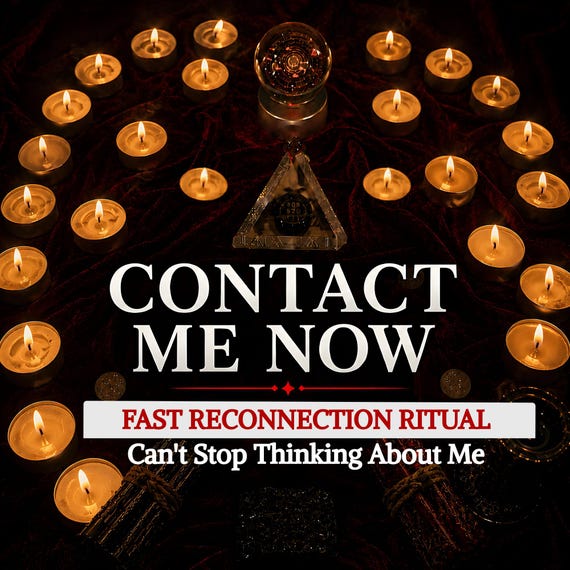 Contact Me Now Spell | Fast Reconnection, Break No Contact, Unblock Communication, Bring Ex Back