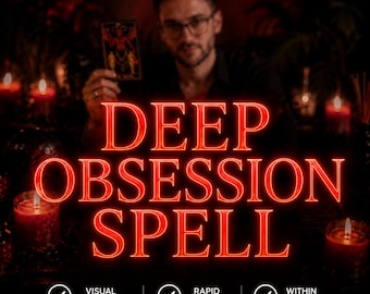 Obsession Love Spell Same Day | Strong Love Spell for Ex | Bring Back Ex | Stubborn Target Binding | Love Ritual