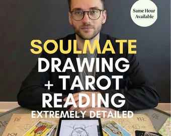Soulmate Drawing | Same Hour Love Reading| Future Husband Description & Portrait | Psychic Artist Prediction