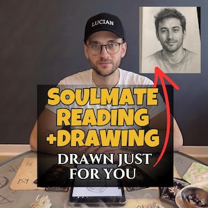 Soulmate Drawing | Same Hour Love Reading| Future Husband Description & Portrait | Psychic Artist Prediction