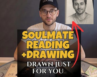 Soulmate Drawing | Same Hour Love Reading| Future Husband Description & Portrait | Psychic Artist Prediction