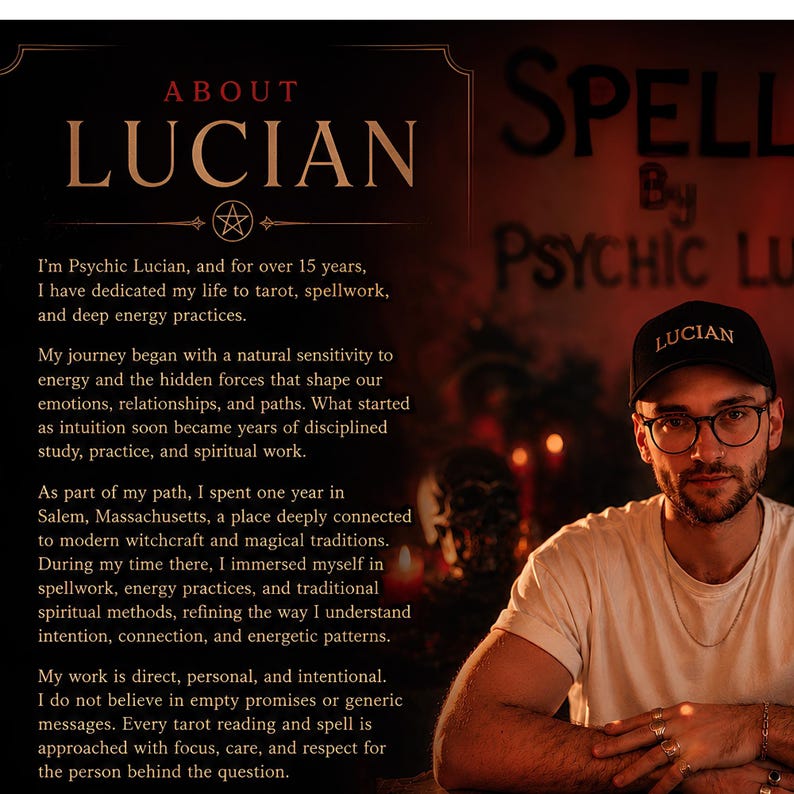Let Me Manifest For You, Same Hour Psychic Reading, Medium Reading, Personalized Ritual for Love, Money, Career, Luck, Manifestation Session image 2
