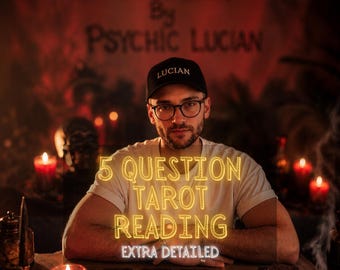 5 Question Tarot Reading | Same Hour Clarity, Love & Career Guidance