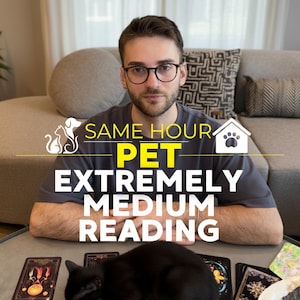 Same Hour Pet Psychic Reading: Dog and Cat Medium Connection, What Does My Pet Say? Spiritual Support & Honest Insights