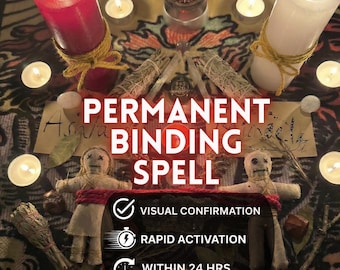 Permanent Binding Spell: Personalized Love Ritual, Same Day Casting