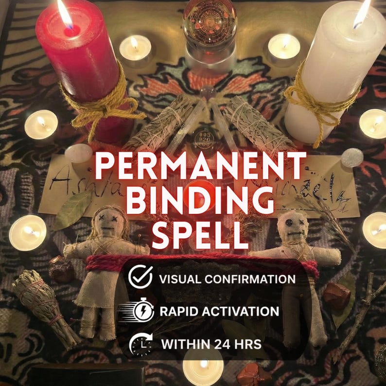 Binding Candle Ritual Permanent Binding Spell: Personalized Love Ritual, Same Day Casting - Etsy