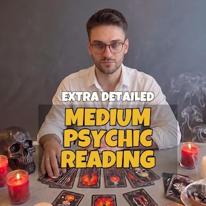 Same Hour Extremely Detailed Medium Reading, Accurate Love Career Future Insight, Clairvoyance Spiritual Guidance