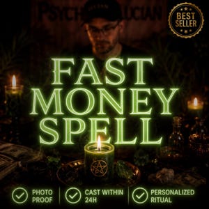 Money Spell | Fast Money Ritual | Wealth Attraction | Abundance & Prosperity | Debt Clearing | Same Day Casting