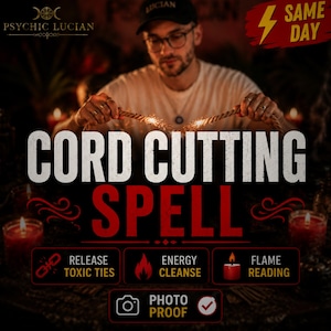 Personalized Cord Cutting Spell & Ritual | Flame Psychic Reading | Release Toxic Ties | Energy Cleanse