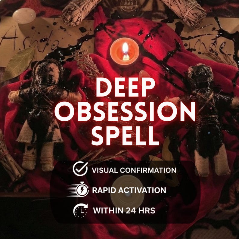 Powerful Obsession Love Spell • Stubborn Target Binding • Make Him Regret & Call • Ex Back Fast • Same Day Photo Proof image 1