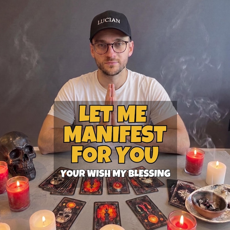 Let Me Manifest For You, Same Hour Psychic Reading, Medium Reading, Personalized Ritual for Love, Money, Career, Luck, Manifestation Session image 1