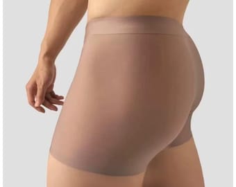 Men Sheer See Through Boxer Breathable Excotic Underwear