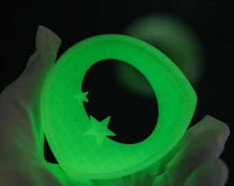 Leuchtende Augenhöhlen aus PLA für Fursuits, Cosplay-Requisite für Bastler von pelzigen Alien-Fantasy-Kostümen