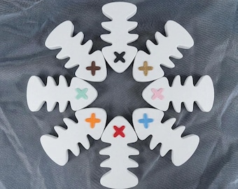 Fursuit Fan Fish Bone 3D Gedrucktes Tragbares Belüftungsgerät Für Fursuit Fursuit Accessories Verstellbarer Wind mit Umhängeband