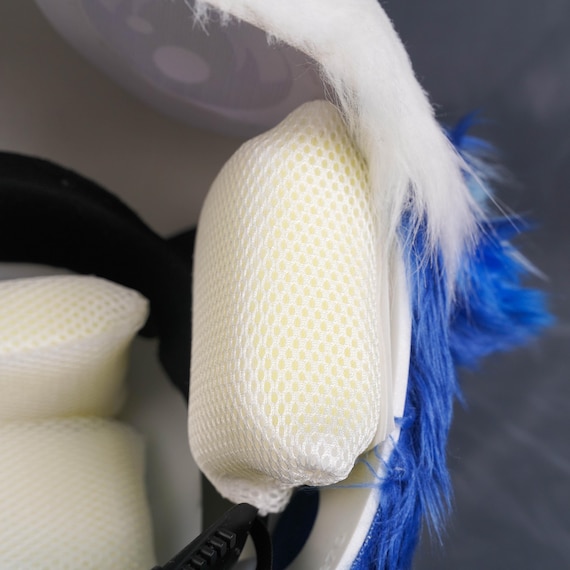 Fursuit Head Sponge Pads 5pcs Thickened Magic Tape Soft Cushion Costume Making Essential Supplies