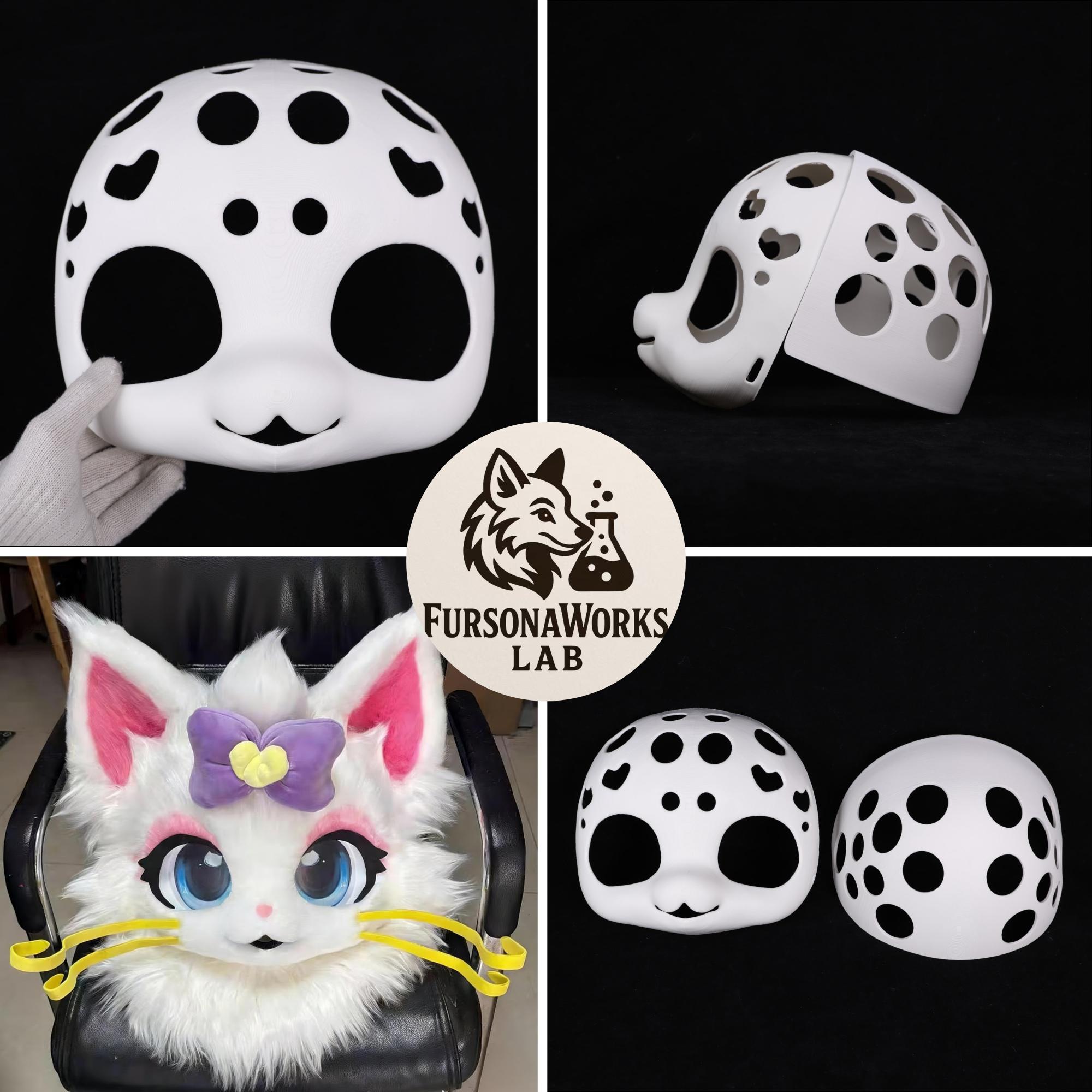 着ぐるみヘッド(ネコ) Kemono fursuit head base - Etsy 日本