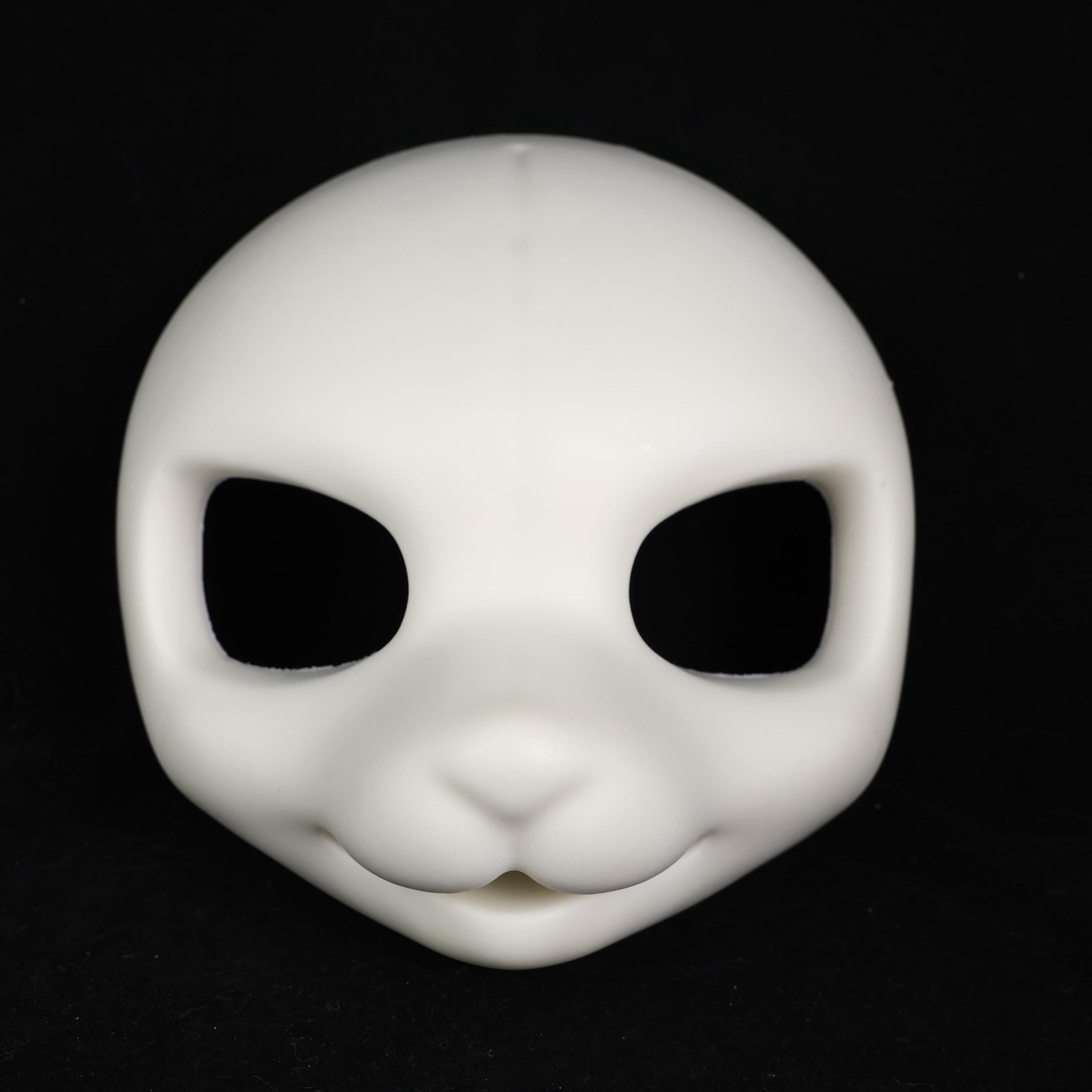 Lightweight Foam Bunny Fursuit Head Base Japanese Fierce Eye Rabbit ...