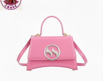 Top Handle Mini-Bag – Original Leather Stylish Compact Purse