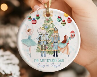 Nutcracker gift for dancer, Nutcracker ornament, Nutcracker ballet