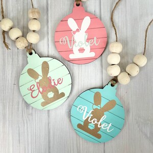 Personalized Easter basket tag, Modern Farmhouse Easter, Custom Easter place cards, Easter gift for kids, Easter tag, Easter gift tag