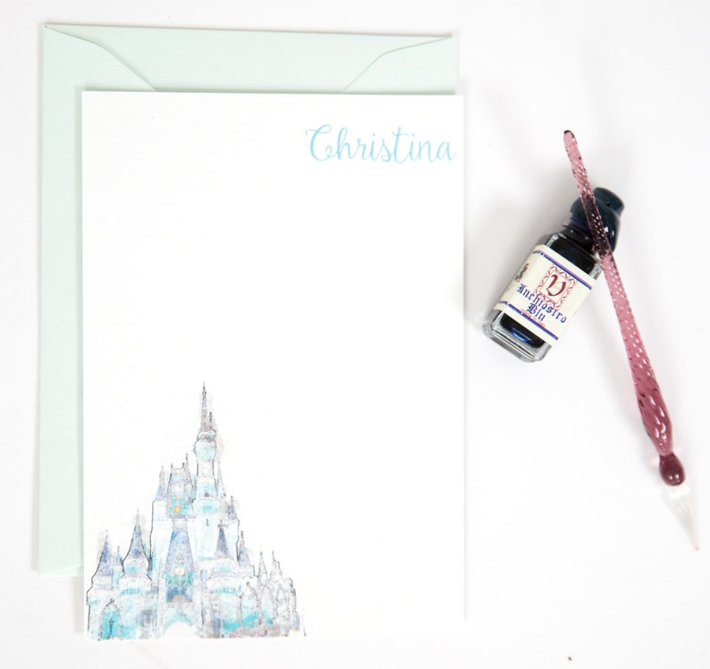 Disney Stationery Set Disney Stationary Set Disney Note Etsy