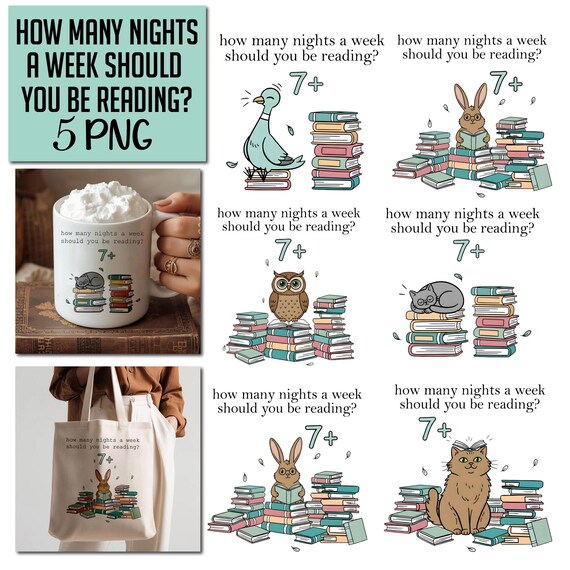 How Many Nights A Week Should You Be Reading 6-7 SVG, Pigeon Elephant Piggie Children's Books Svg, Teacher Six Seven 67 Long Sleeve, Gift