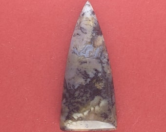 Cabochão de ágata ametista sálvia C246