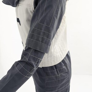 Kostium lotniczy Death Watch inspirowany Mandalorianinem | 3-częściowy zestaw wyposażenia łowcy nagród zdjęcie 8