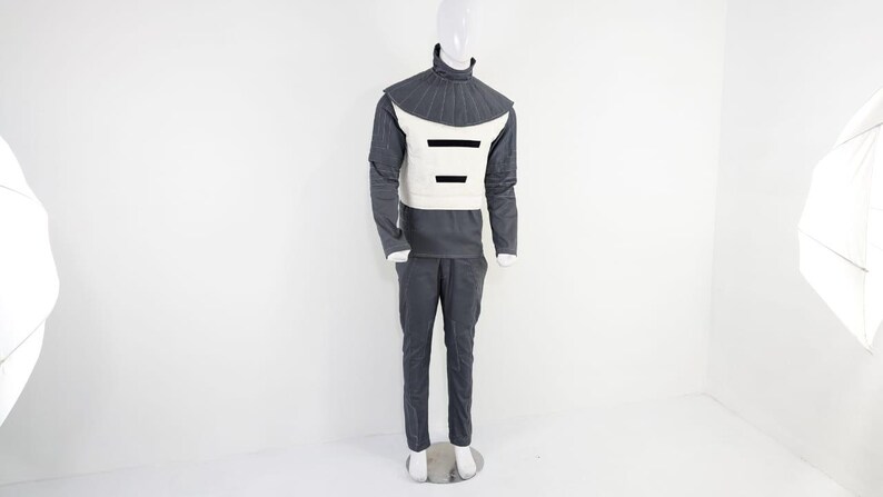 Kostium lotniczy Death Watch inspirowany Mandalorianinem | 3-częściowy zestaw wyposażenia łowcy nagród zdjęcie 3