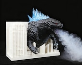 Godzilla Atomic Breath Humidifier LED Light Rechargeable USB C Desktop Decor Mist Lamp Monsterverse Fan Gift Room Display Night Light