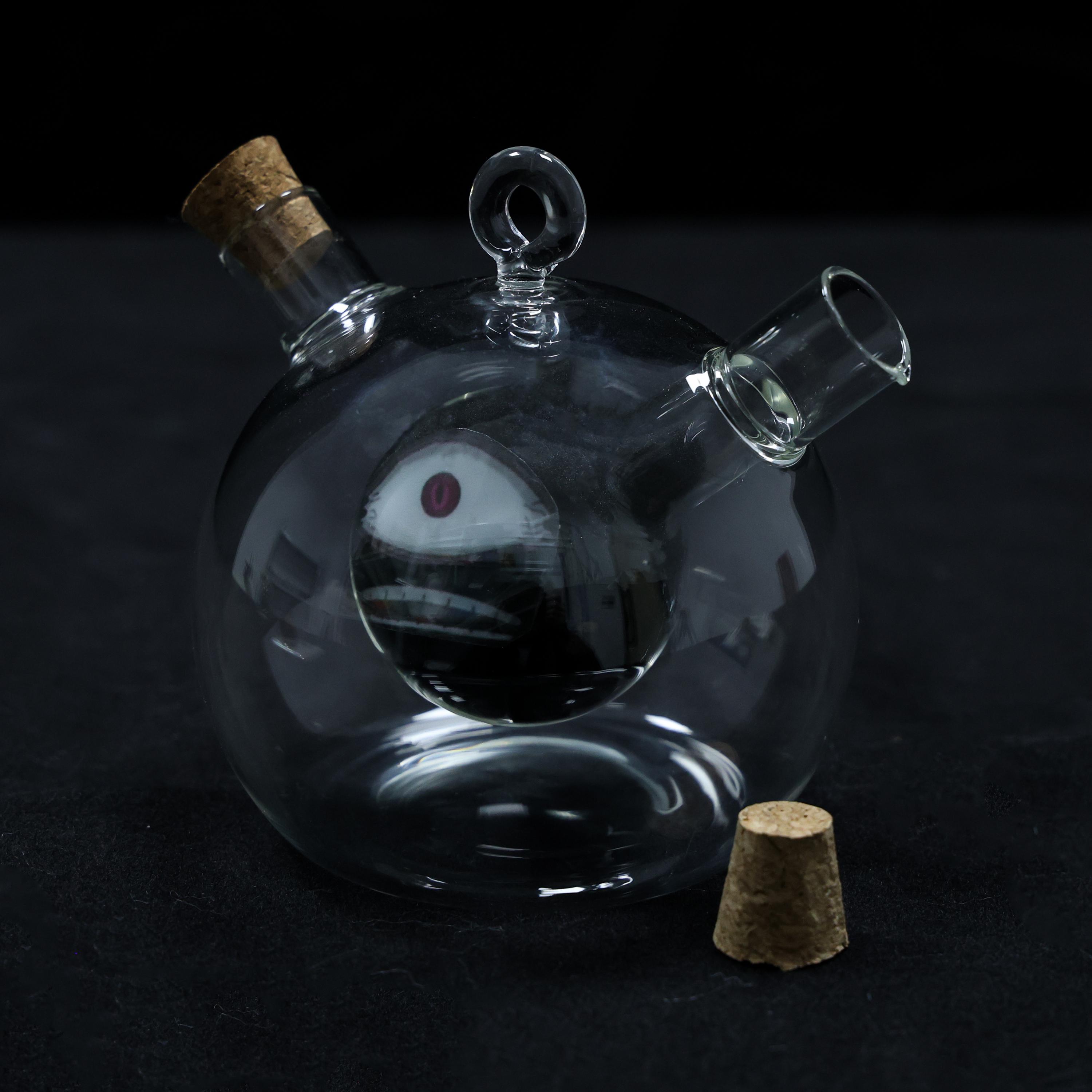Homunculus Bottle Gothic Alchemy Decor Handmade Glass Specimen