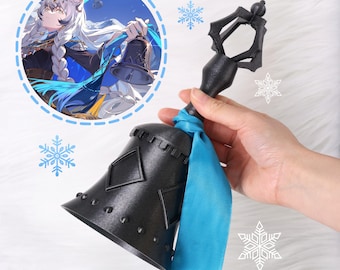 Arknights Pramanix Bell Cosplay Prop 3D Printed Anime Game Accessory Ritual Bell Convention Collectible Desk Decor Fan Gift Display