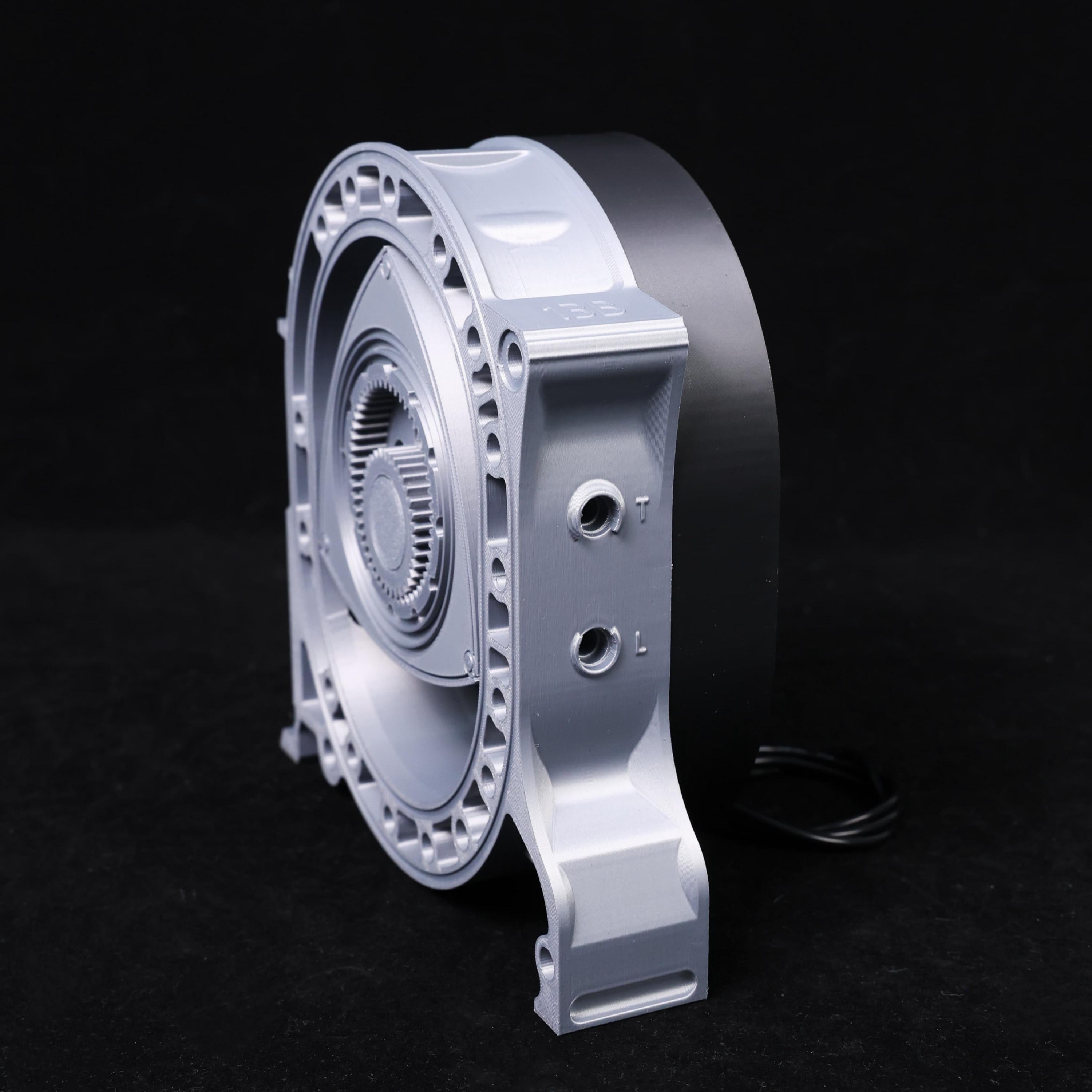 Wankel Engine 3D Model USB Powered Moving 3D Printed Engine Office