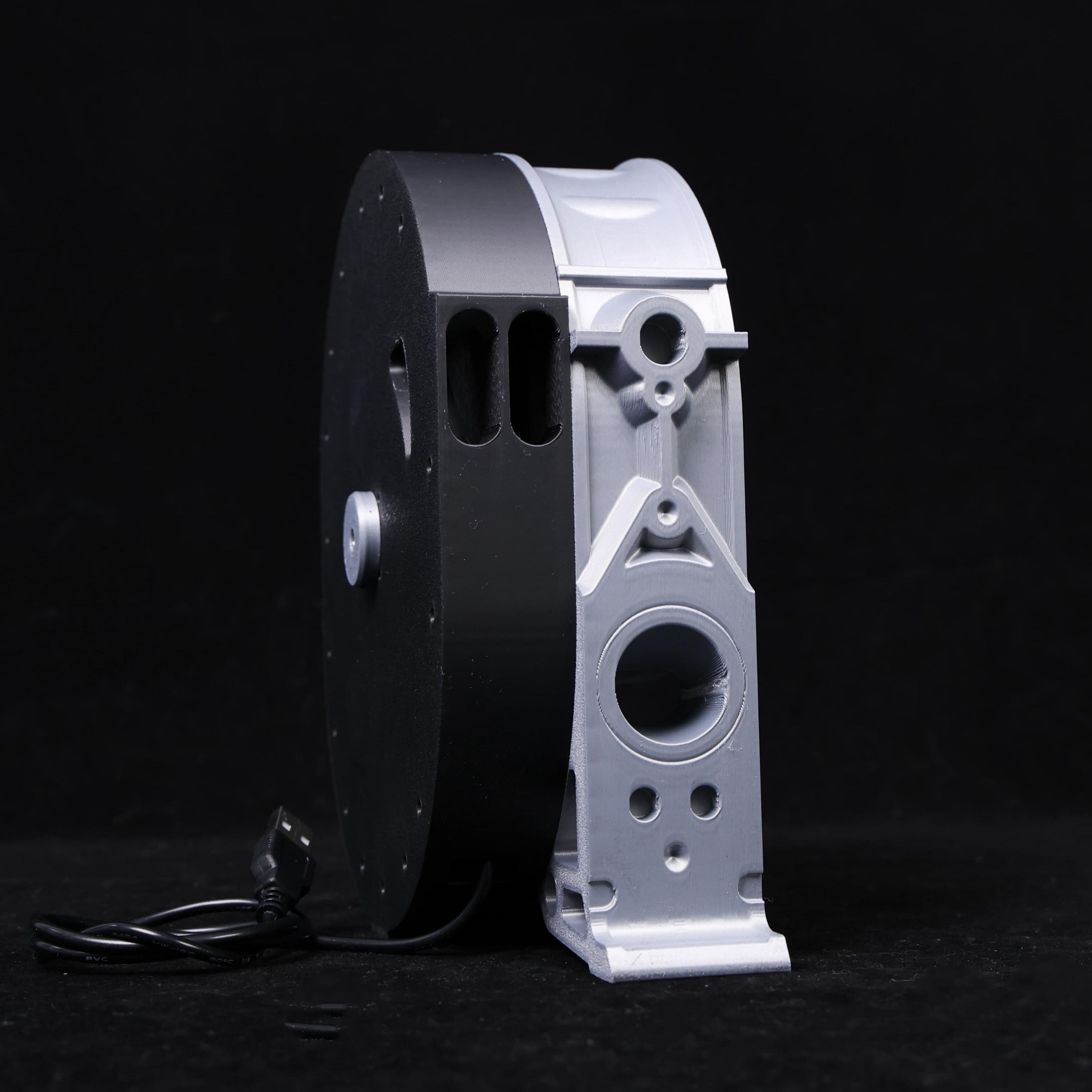 Wankel Engine 3D Model USB Powered Moving 3D Printed Engine Office