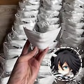 Snake Slayer Bandage Cosplay Mask Half Face Anime Cosplay Mask Non Nose Medical Bandage Mask Plastic Anime Prop Cosplay Accessory