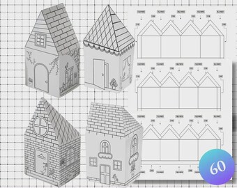 Niestandardowy szablon do tworzenia grafiki papierowej