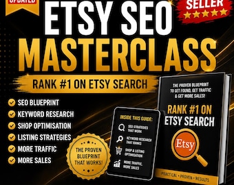 Etsy SEO Masterclass 2026 | Etsy Seller Guide | Rank Higher on Etsy Search | Etsy SEO Blueprint | Digital Product Business Course