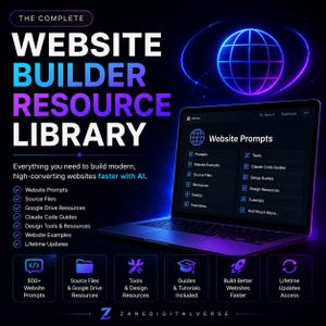 Kit di strumenti per lo sviluppo di siti web con intelligenza artificiale 2026 | Suggerimenti per siti web, risorse per siti web, file sorgente, guide e modelli di codice Claude